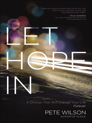 cover image of Let Hope In